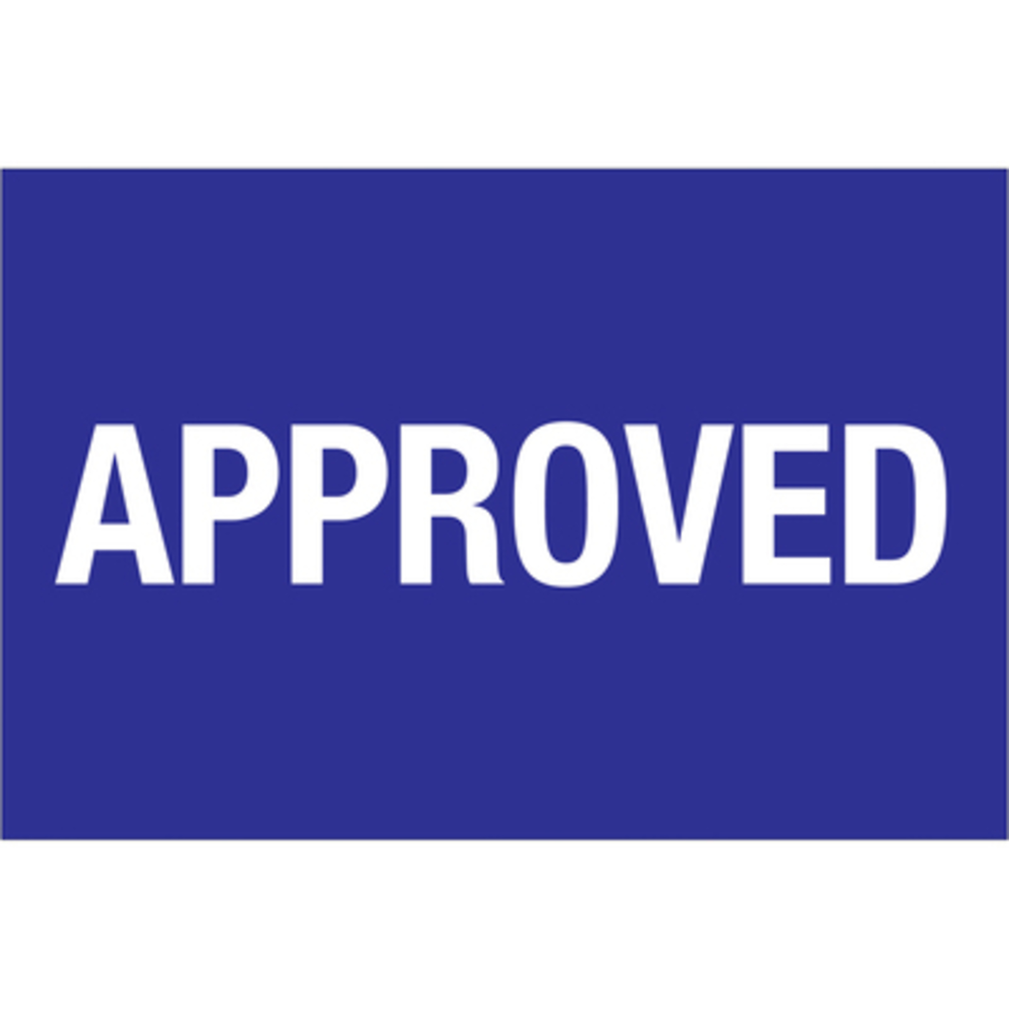 2 x 3in. - "Appr Label 500/CS, Model# DL1134